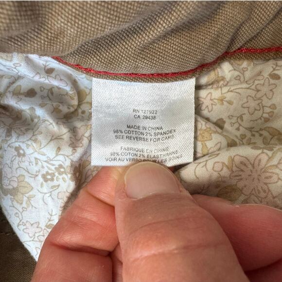 MK Jackson Hole Woman's Jeans/Pants size 10, Classic Fit, Mid rise; Tan/Brown - Picture 8 of 11